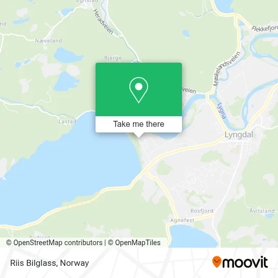 Riis Bilglass map