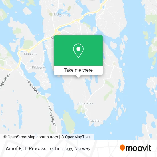 Amof Fjell Process Technology map
