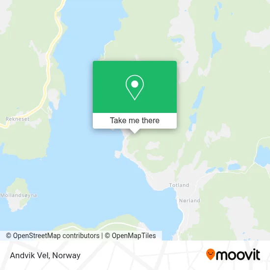 Andvik Vel map
