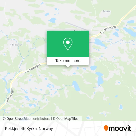 Rekkjeseth Kyrka map