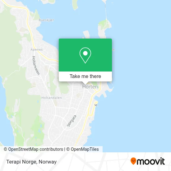 Terapi Norge map