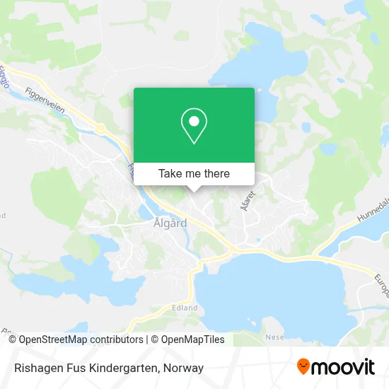 Rishagen Fus Kindergarten map