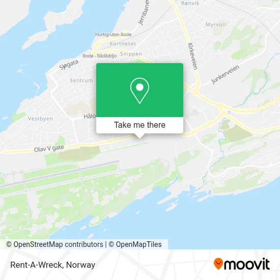 Rent-A-Wreck map
