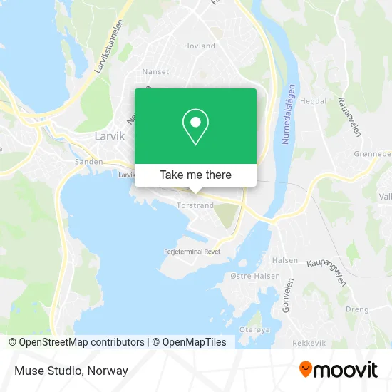 Muse Studio map