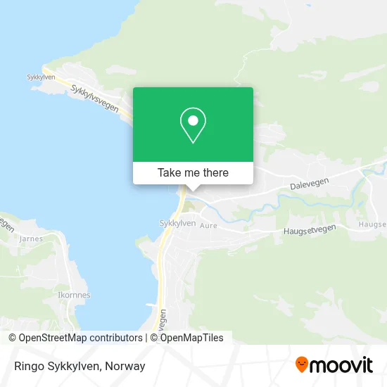 Ringo Sykkylven map
