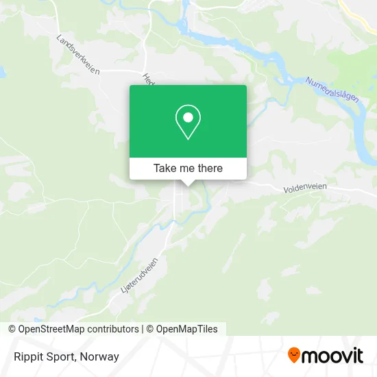 Rippit Sport map