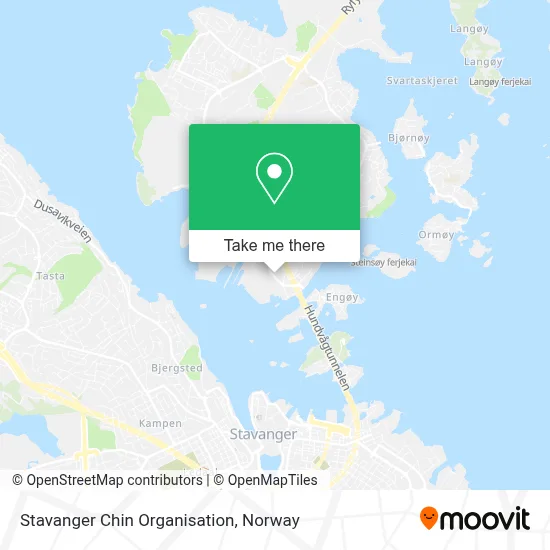 Stavanger Chin Organisation map