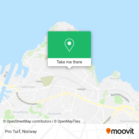 Pro Turf map