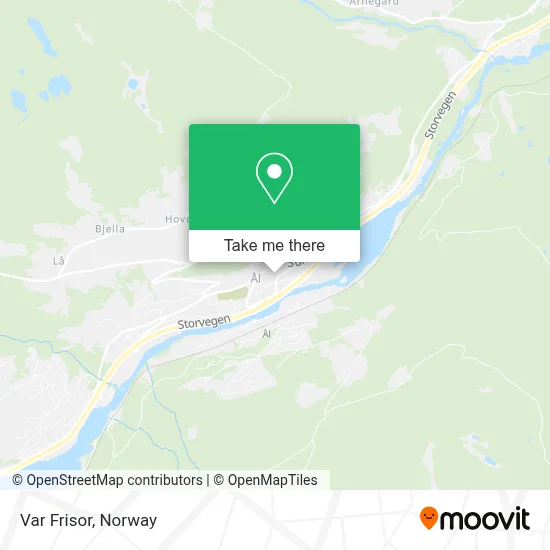 Var Frisor map
