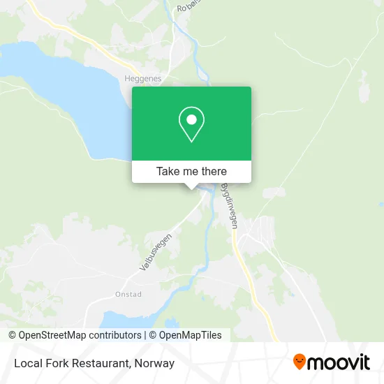Local Fork Restaurant map