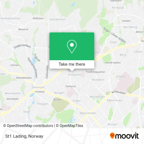 St1 Lading map