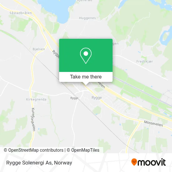 Rygge Solenergi As map
