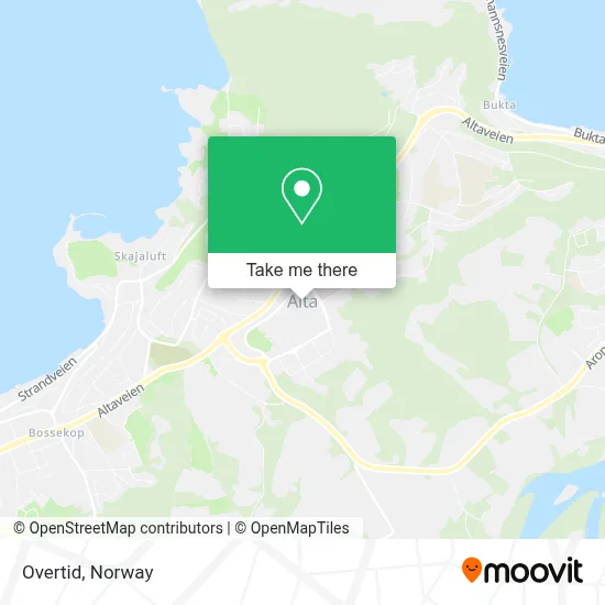 Overtid map