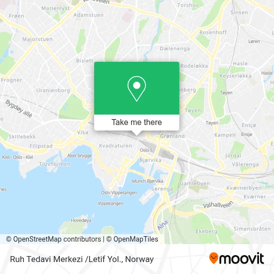 Ruh  Tedavi  Merkezi /Letif Yol. map