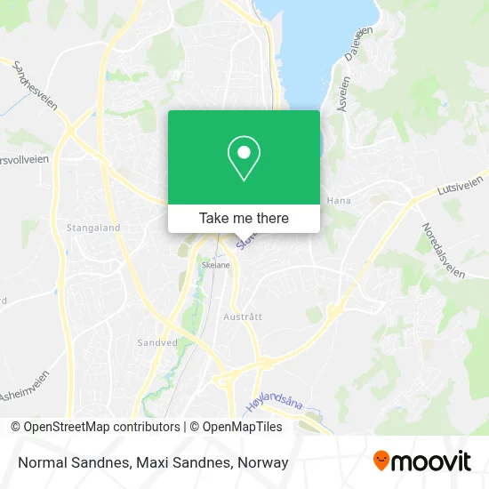 Normal Sandnes, Maxi Sandnes map