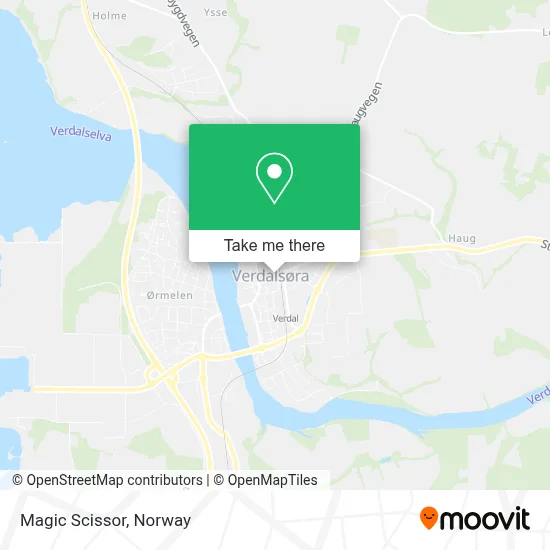Magic Scissor map