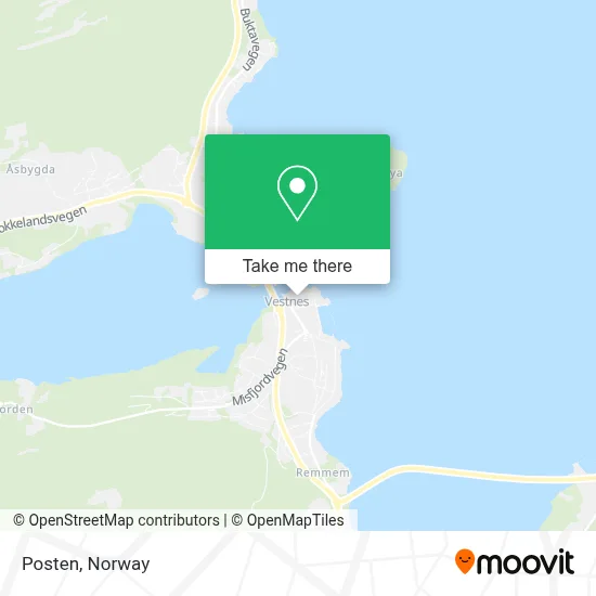 Posten map