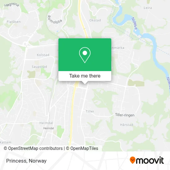 Princess map