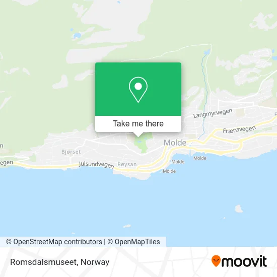 Romsdalsmuseet map