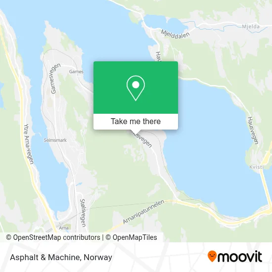 Asphalt & Machine map
