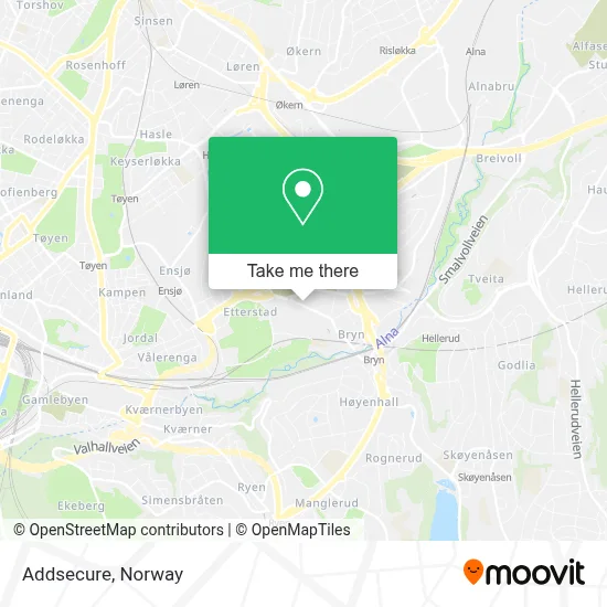 Addsecure map