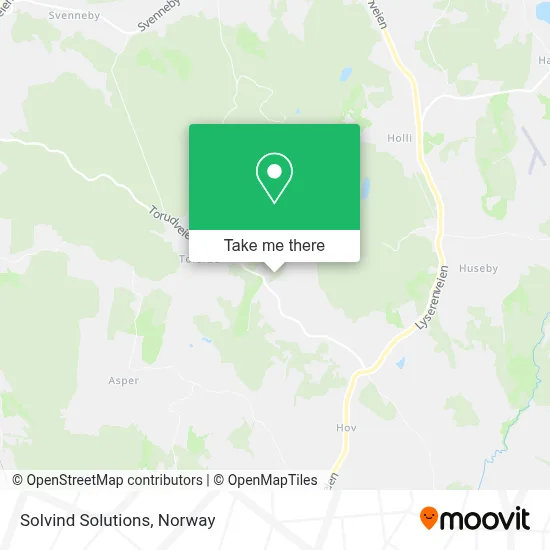 Solvind Solutions map
