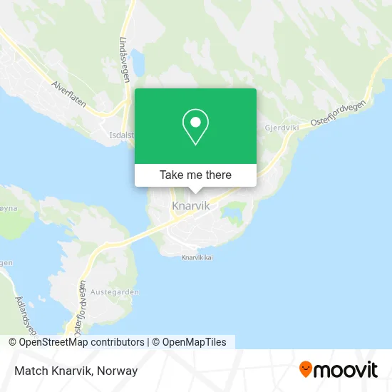 Match Knarvik map
