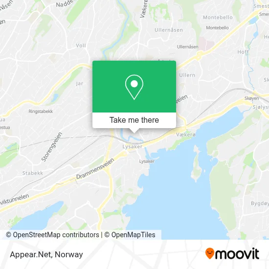 Appear.Net map