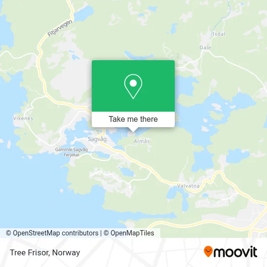 Tree Frisor map