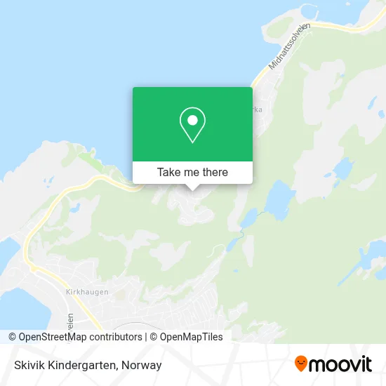 Skivik Kindergarten map