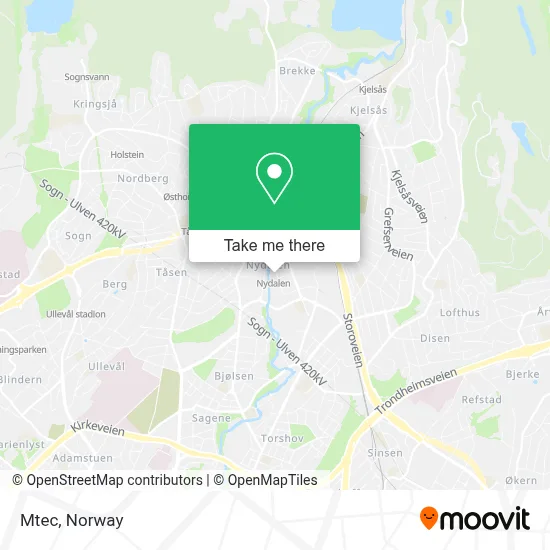 Mtec map