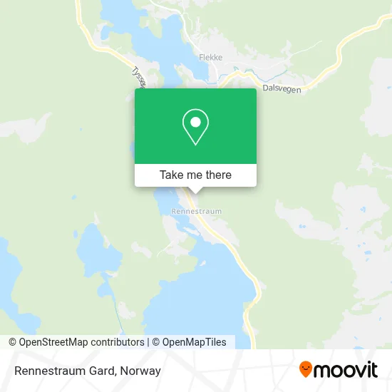 Rennestraum Gard map