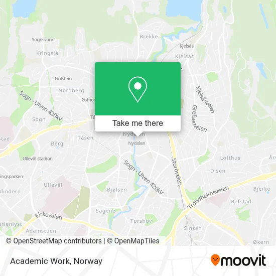 Academic Work map