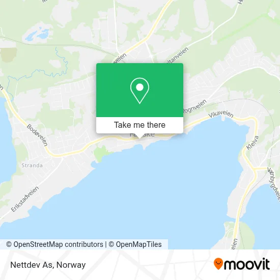 Nettdev As map