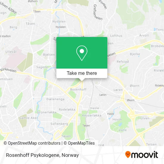 Rosenhoff Psykologene map