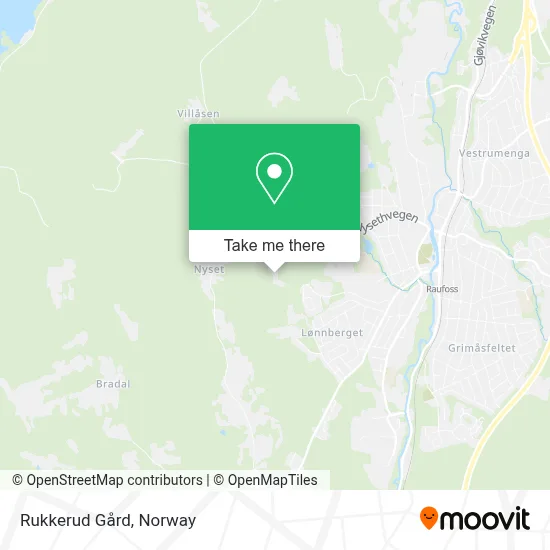 Rukkerud Gård map