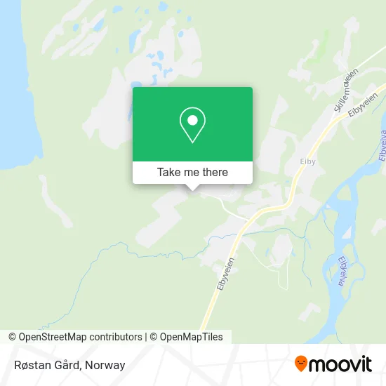 Røstan Gård map