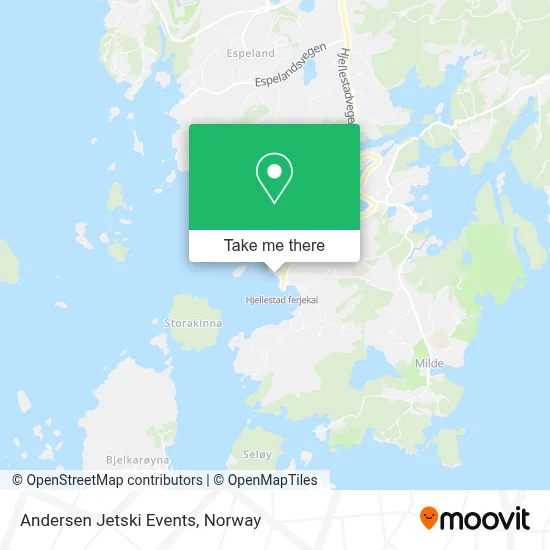 Andersen Jetski Events map