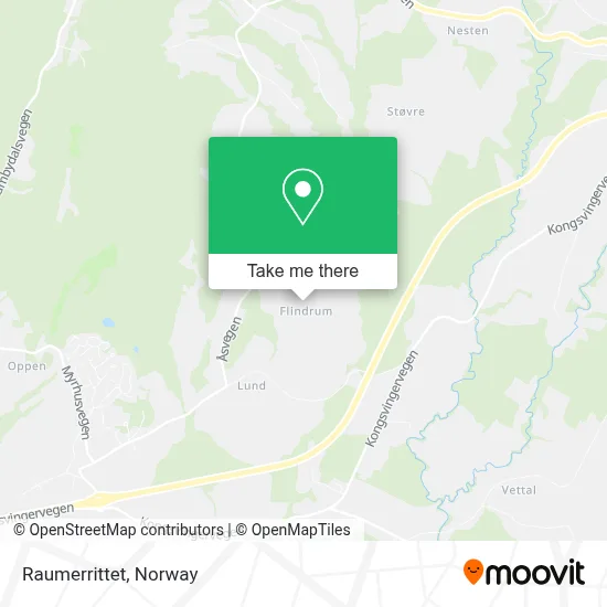 Raumerrittet map