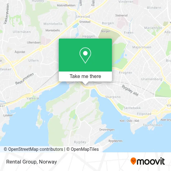 Rental Group map