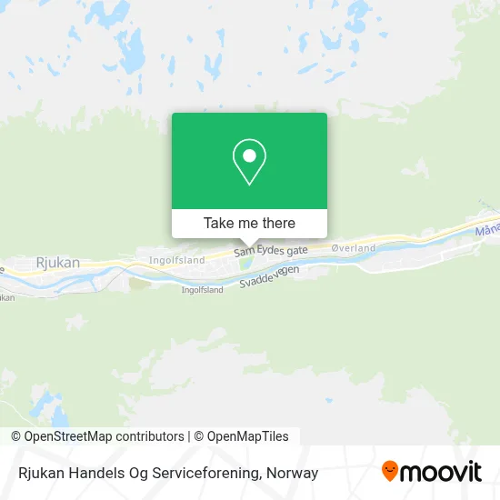 Rjukan Handels Og Serviceforening map