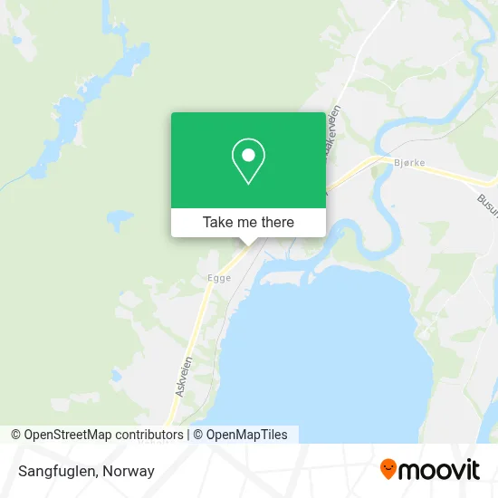 Sangfuglen map