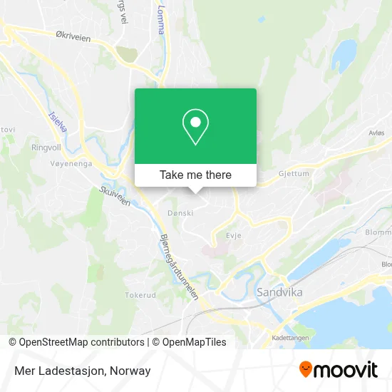Mer Ladestasjon map