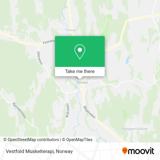 Vestfold Muskelterapi map
