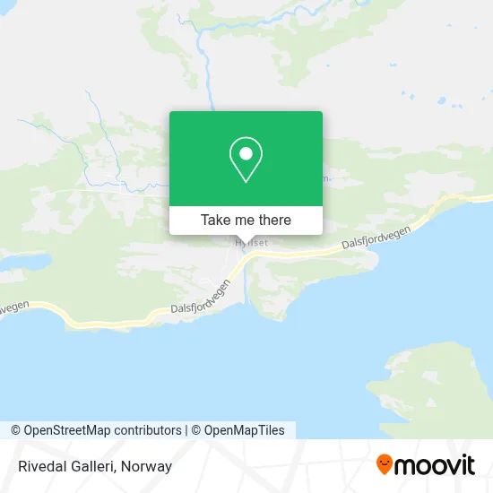 Rivedal Galleri map