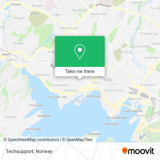 Techsupport map
