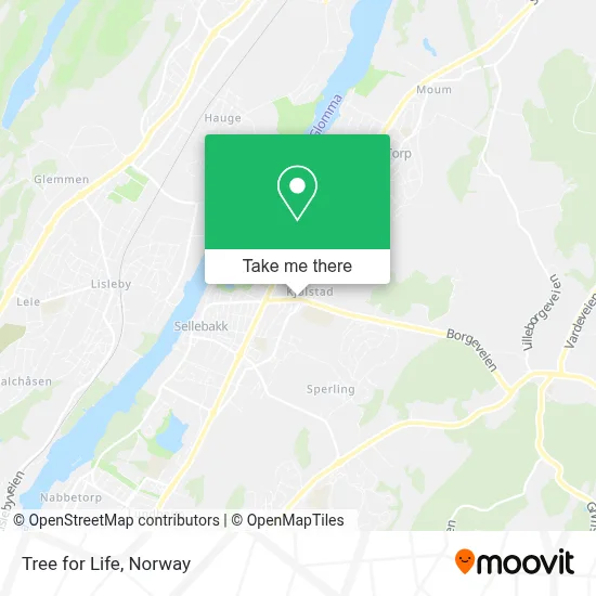 Tree For Life map