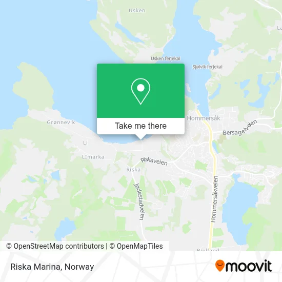Riska Marina map
