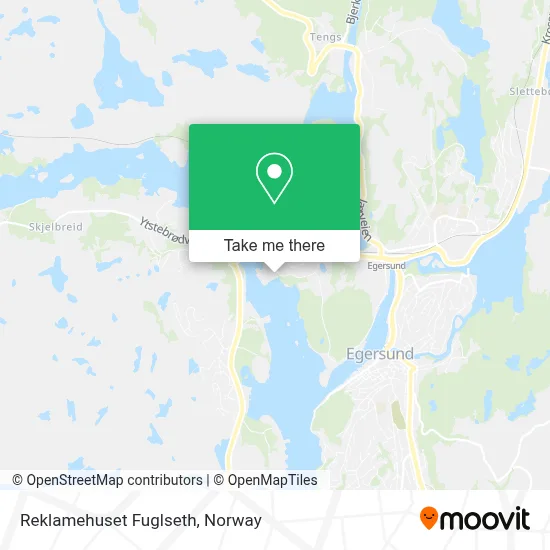 Reklamehuset Fuglseth map