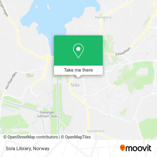 Sola Library map